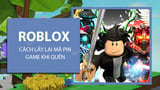 The fastest way to retrieve a forgotten Roblox pin 2023