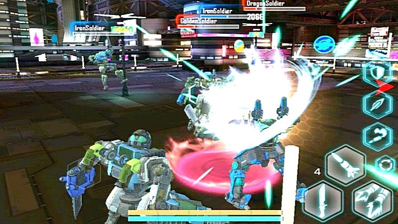 ExoGears2 – Bathing in bullets with Super Robots in the Mobile network game