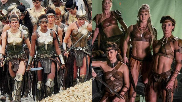 The costume of the female Amazon warrior in Justice League is controversial because it is too revealing