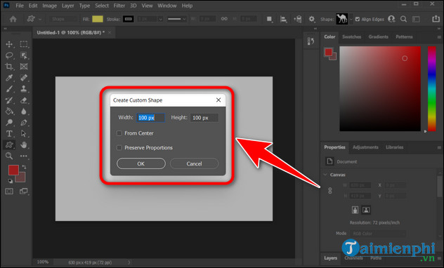 How to insert symbols in photoshop 7