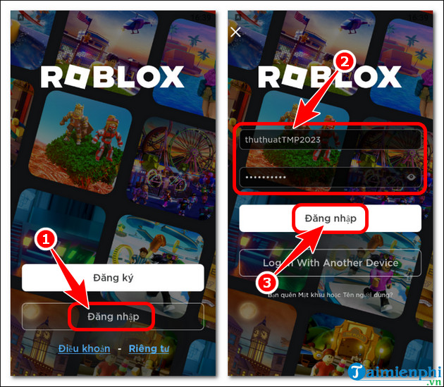how to login roblox on iphone