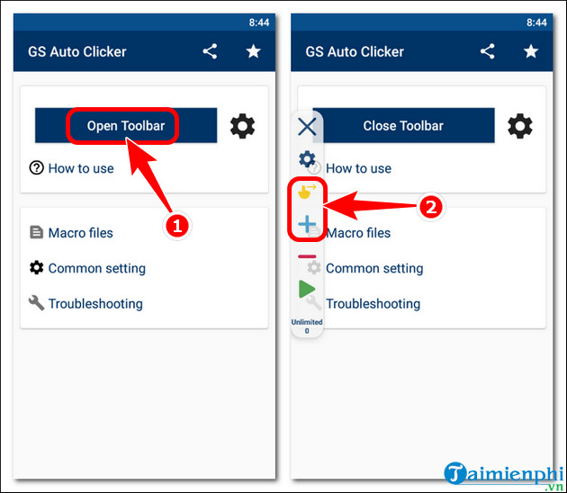 How to install and use gs auto clicker on windows