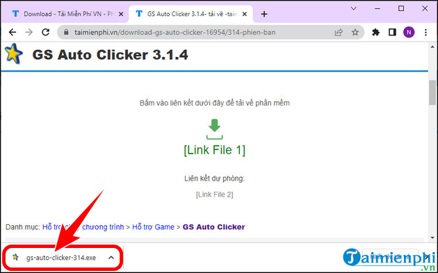 how to install gs auto clicker on pc