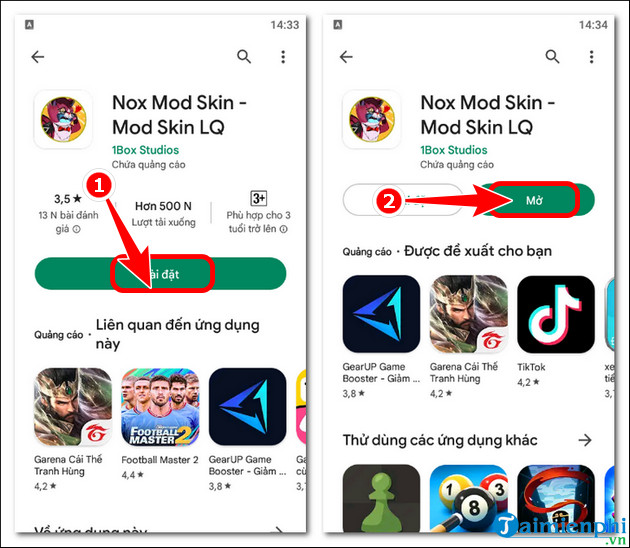 How to listen and use nox related skin mods on phones