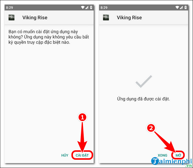how to install viking rise apk on android